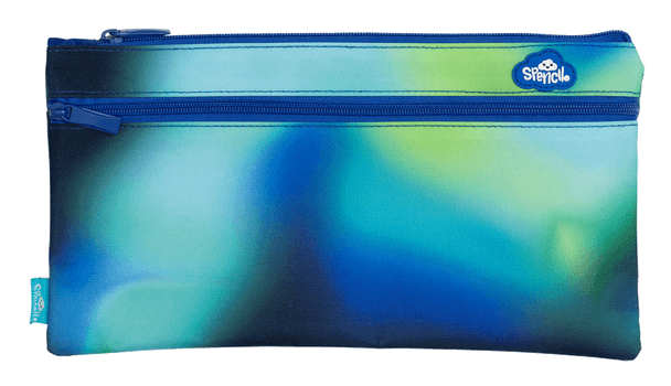 Twin Zip Pencil Case - Galactic Glow