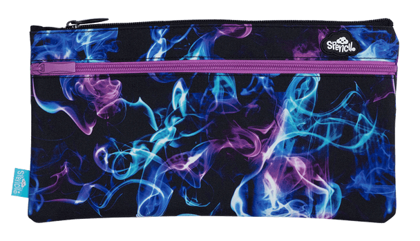 Twin Zip Pencil Case - High Voltage