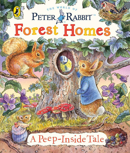 Peter Rabbit Forest Home Peek Through Book