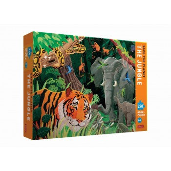 Save the Planet Puzzle and Book Set - The Jungle