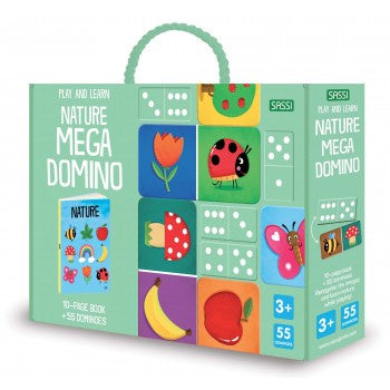Mega Dominoand Book Set