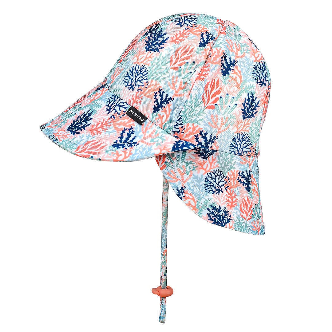 Swim Legionnaire Beach Hat - Coral