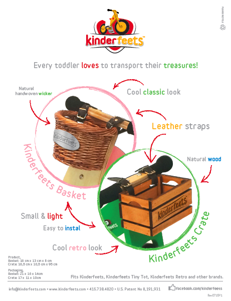 Kinderfeets Bike Baskets