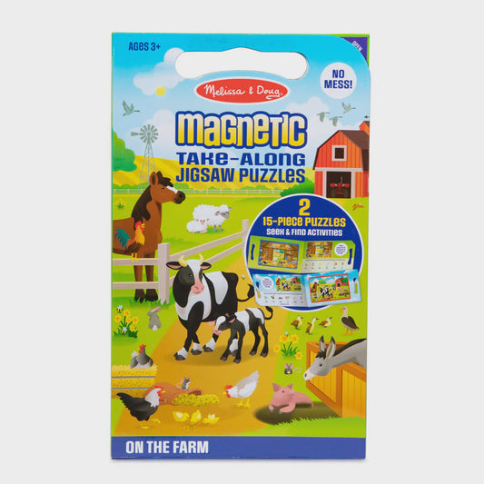 Magnetic Jigsaw Puzzle - On the Farm