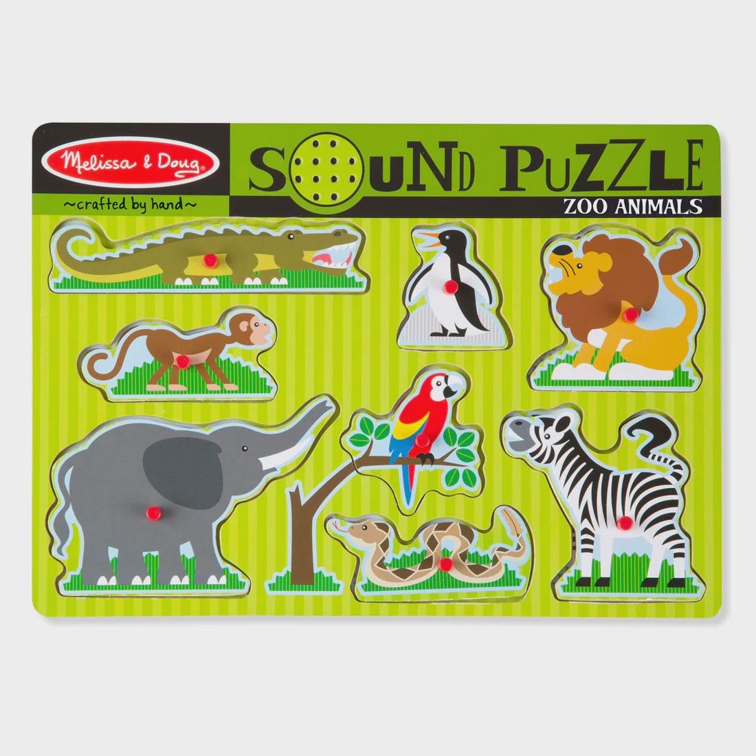 Sound Puzzle - Zoo Animals – Dragonfly Kids