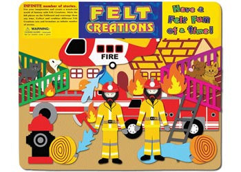 Felt Creations - Fire Engine.