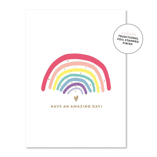 Happy Rainbow Card