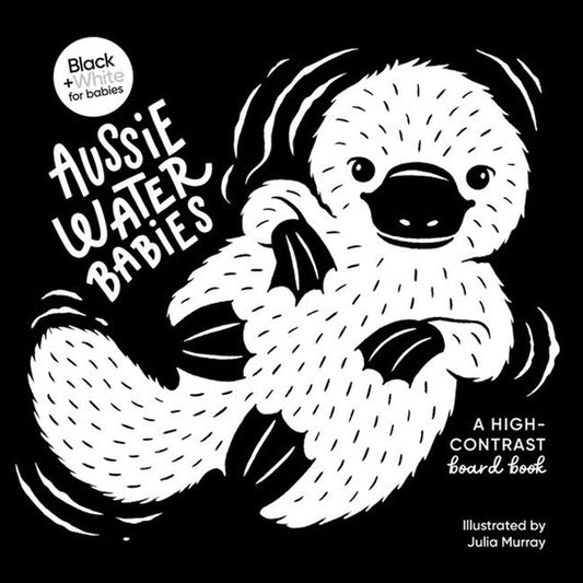 Aussie Water Babies: A High-Contrast Board Book Black And White For Babies, #2
