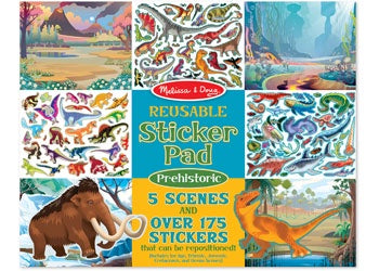 Reusable Sticker Pad –Prehistoric