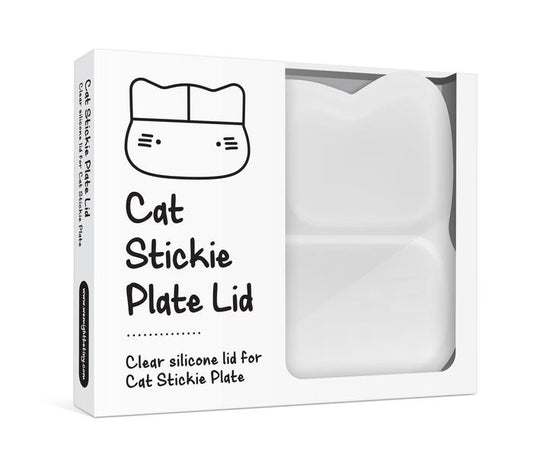 Cat Stickie Plate Lid
