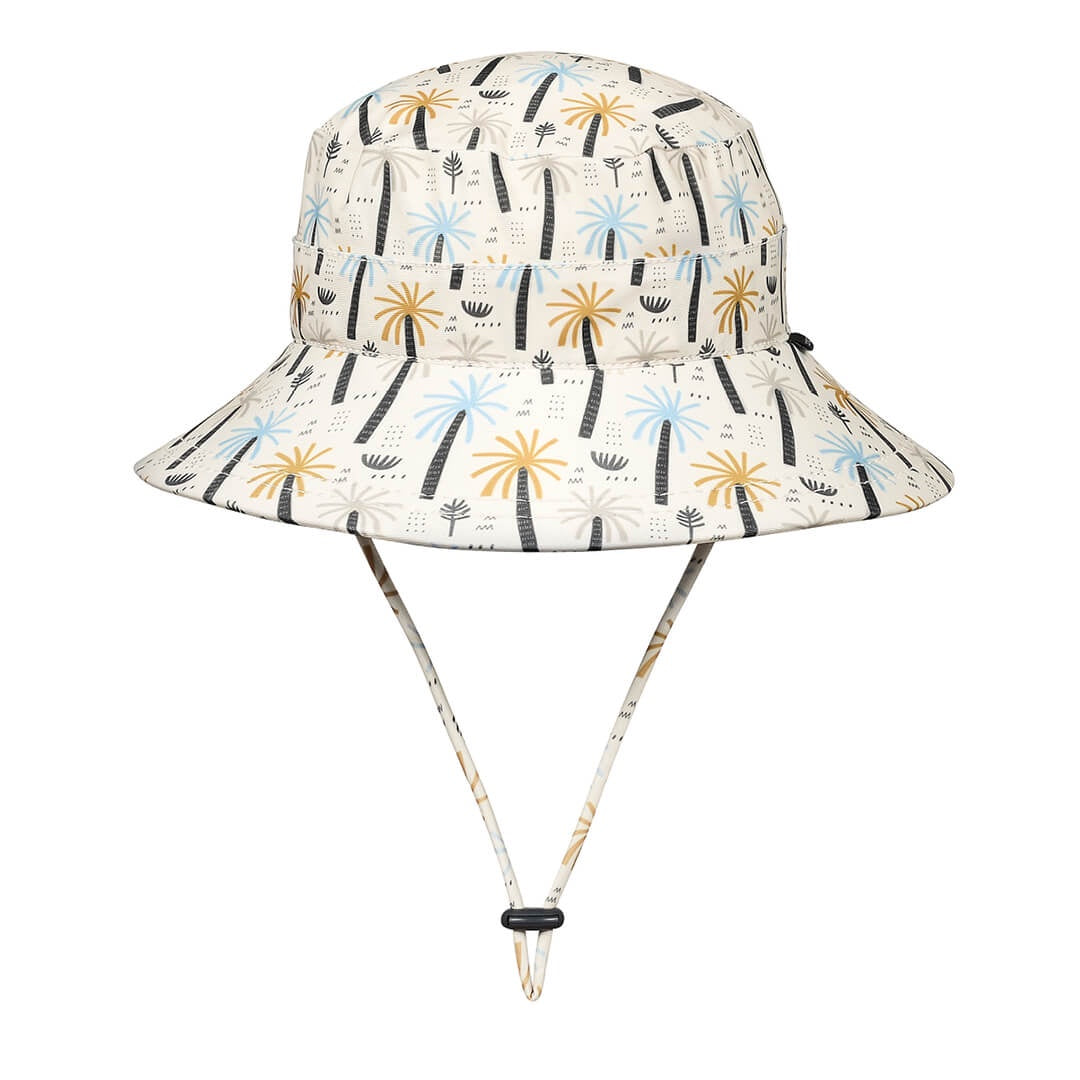 Kids Classic Swim Bucket Beach Hat - Palm