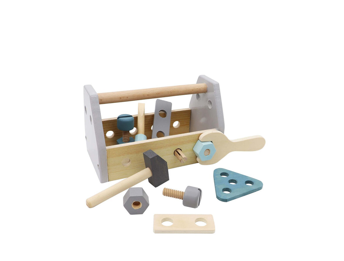 Calm and Breezy Wooden Toolbox