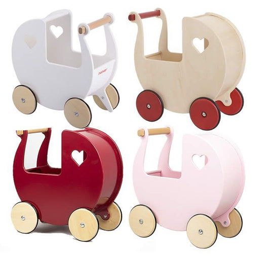 Moover Dolls Pram - White