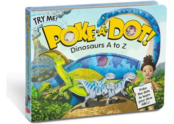 Poke-A-Dot - Dinosaurs A to Z Book