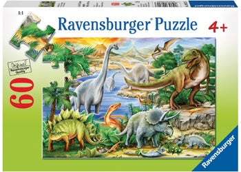 Prehistoric Life 60 Piece Puzzle