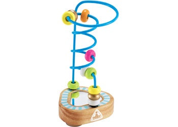 Wooden Highchair Bead Maze