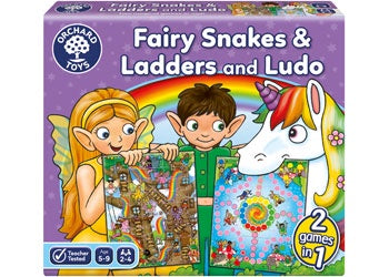 Fairy Snakes & Ladders and Ludo.