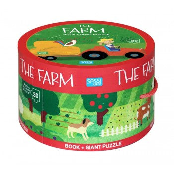 Sassi Book and Giant Puzzle - THE FARM