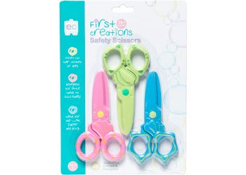 Safety Scissors Set of 3