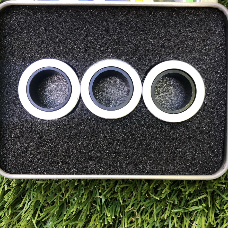 Premium Magnetic Fidget Rings in Window Tin | Dragonfly Kids