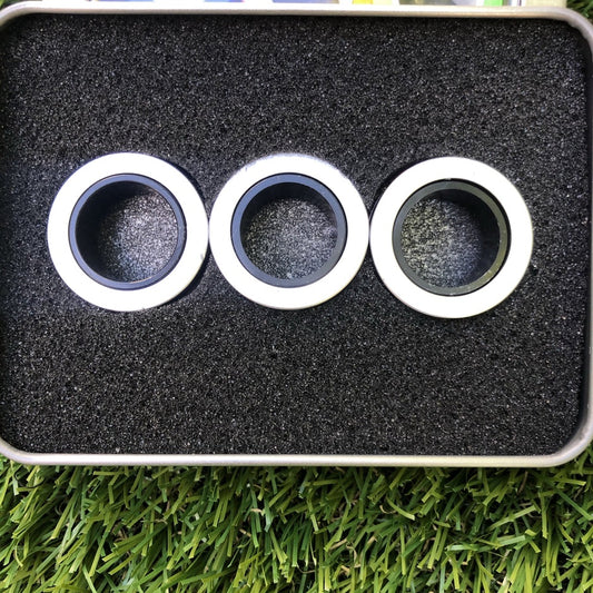 Premium Magnetic Fidget Rings in Window Tin
