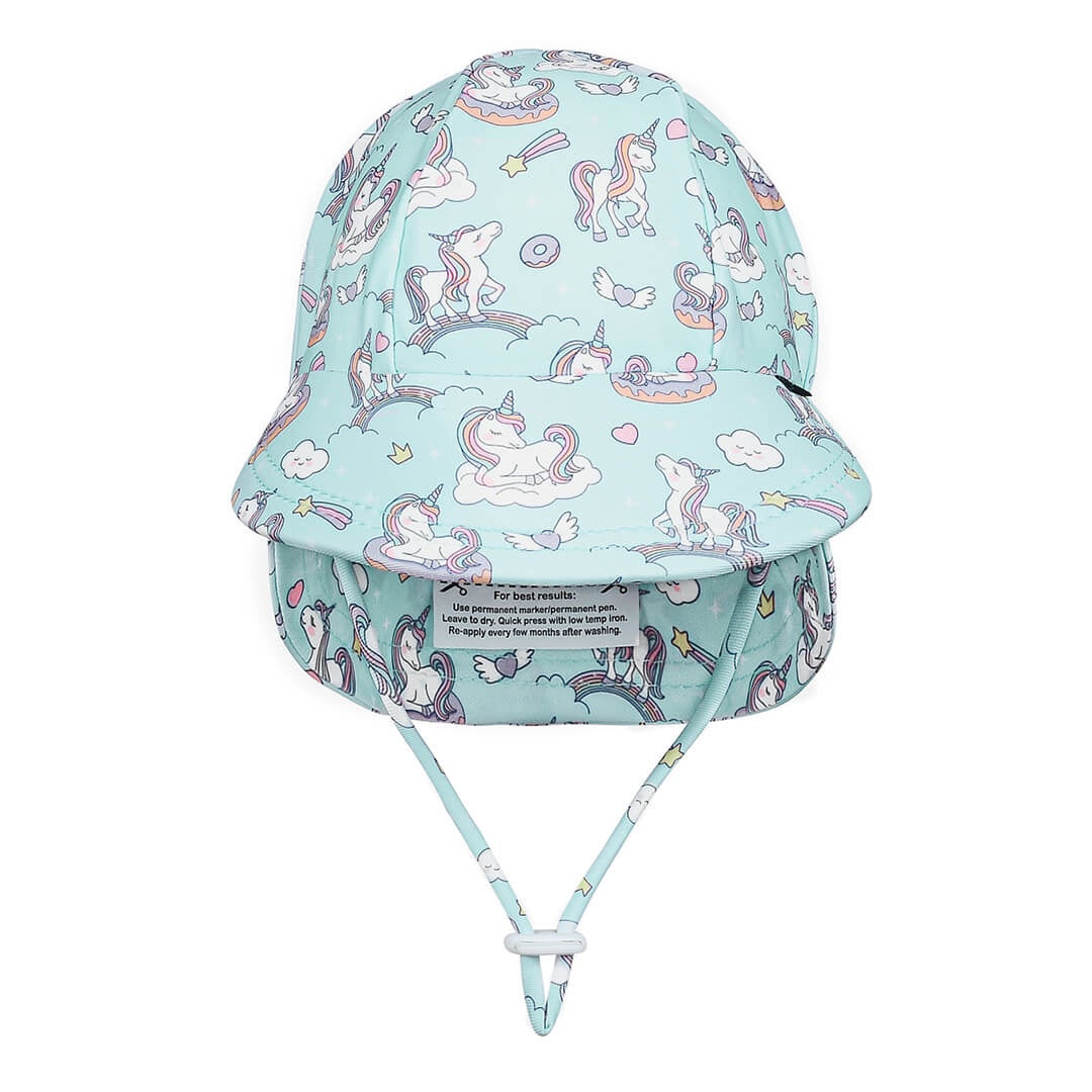 Kids Swim Legionnaire Beach Hat -  Unicorn