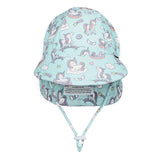Kids Swim Legionnaire Beach Hat -  Unicorn