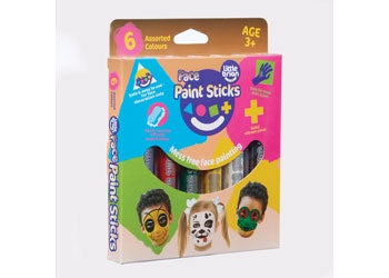 Little Brian Face Paint Sticks - 6pk