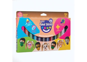 Little Brian Face Paint Sticks - 12pk