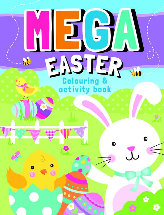 Mega Easter Colouring and Activity Book