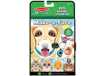 On the go - Reusable Stickers - Pets