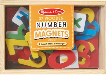 Number Magnets - box of 37