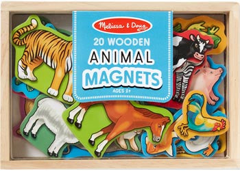 Animal  Magnets In A Box of 20