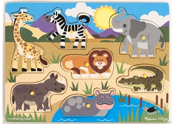 Peg Puzzle - Safari