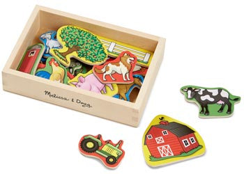 Magnetic Wooden Farm