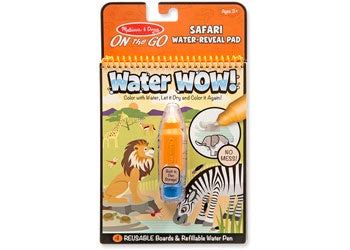 On the go kit Water Wow! - Safari