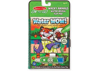 On the go kit Water Wow! - WACKY ANIMALS FLIP