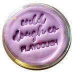 Party Purple playdough scented with glitter.