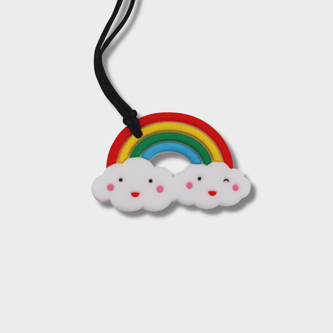 Rainbow Chew Pendant - Soft