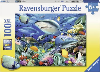 Reef of the Sharks Puzzle - 100 piece
