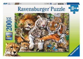 Big Cat Nap Puzzle - 200 piece