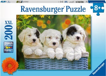 Cuddly Puppies Puzzle - 200 piece