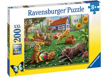 Playing in the Yard Puzzle - 200 piece
