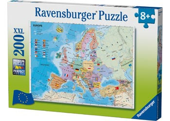 European Map Puzzle - 200 piece