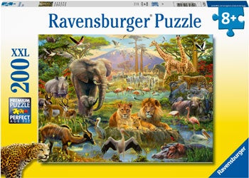 Animals of the Savanna Puzzle - 200 pieces