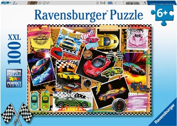 Dream Cars Puzzle - 100 piece