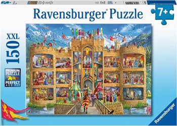 Cutaway Castle Puzzle - 150 piece