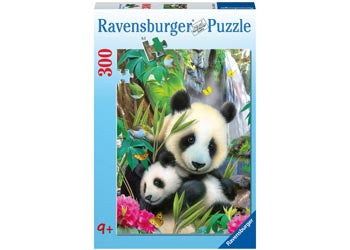 Cuddling Pandas Puzzle - 300 piece