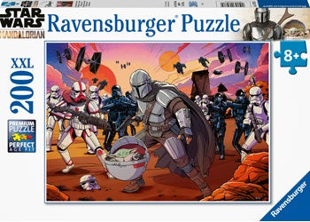 The Mandalorian Face-off Puzzle - 200 piece