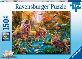 T-Rex Attack Puzzle - 150 piece